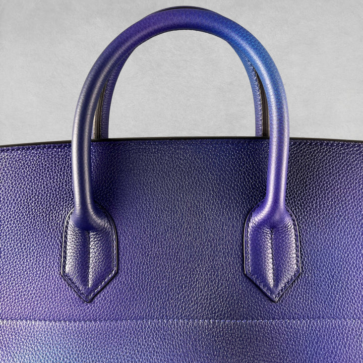 Hermès SS19 Ombré Haut à Courroies Cosmos HAC 50 Nuit Violet Limited Edition Bag