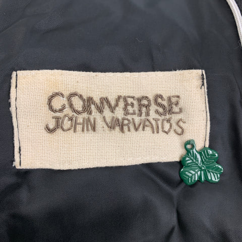 JOHN VARVATOS x CONVERSE Size M Black Lana Wool Ribbed Collar Coat