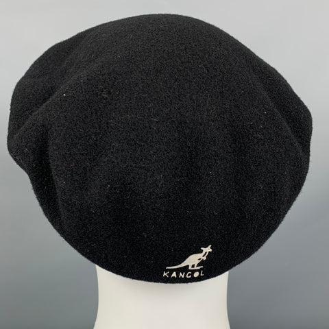 KANGOL Bonnet Laine Noir Taille L