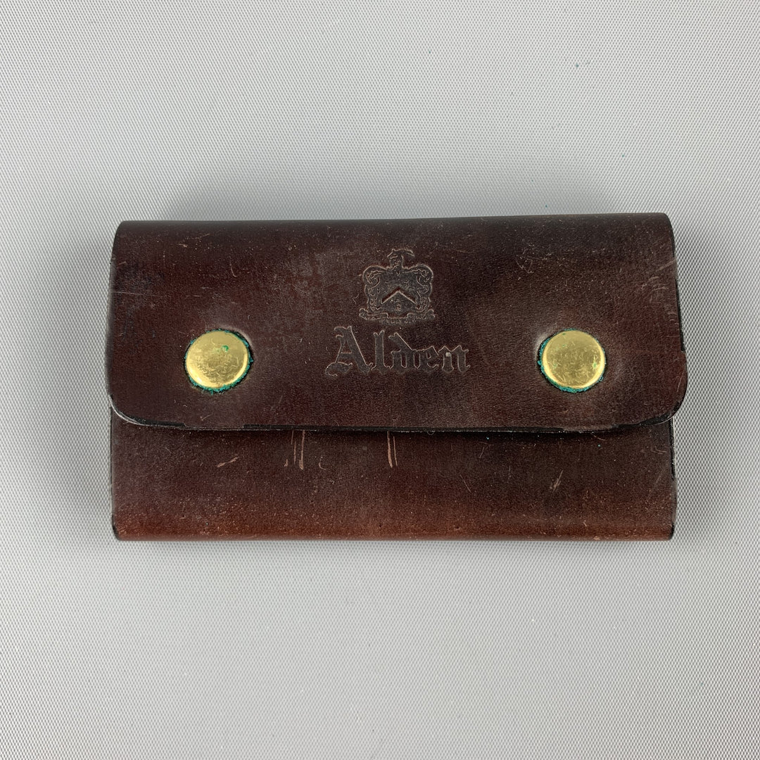 ALDEN Color 8 Cordovan Leather Key Case