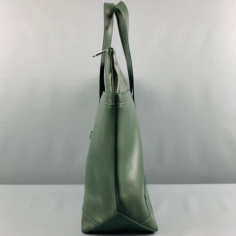 MARIMEKKO Sac à main fourre-tout en cuir vert