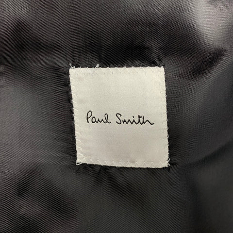 PAUL SMITH Size 42 Regular Navy Green Plaid Wool Notch Lapel Suit