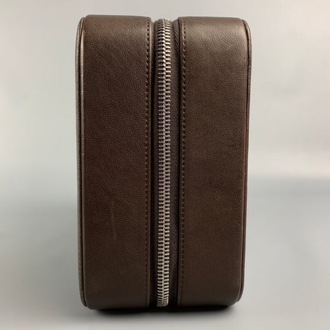 HODINKEE Dark Brown Leather Watch Travel Case