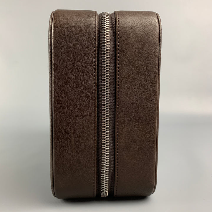 HODINKEE Dark Brown Leather Watch Travel Case