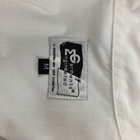 ENGINEERED GARMENTS Size M White Cotton Long Sleeve Shirt