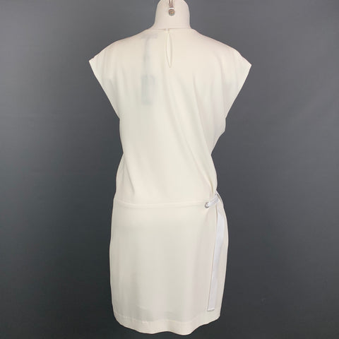 RAG &amp; BONE Taille S Robe Etta sans manches en mélange de triacétate blanc