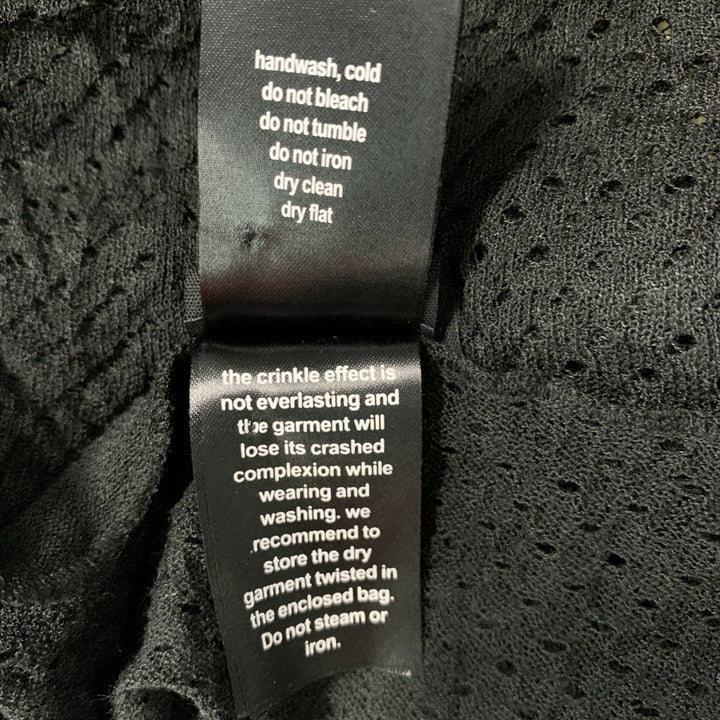 Cardigan Taille S Oeillet en mélange d'acrylique noir