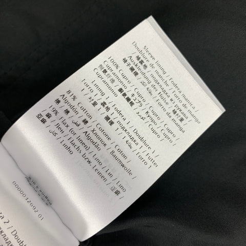 VALENTINO Taille 40 Blouson Bomber En Polyamide Clouté Noir