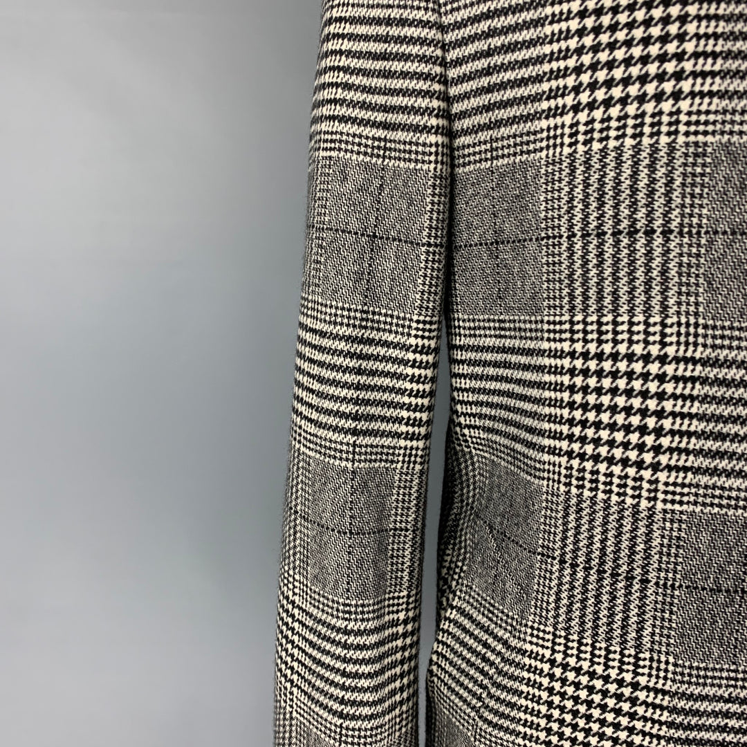 BRAND NEW / Stunning Louis Vuitton Plaid grey and black in Wool and Cachmere