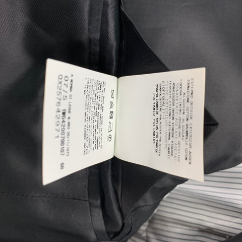 FERRE by GIANFRANCO FERRE Size 38 Black Embroidery Cotton Sport Coat