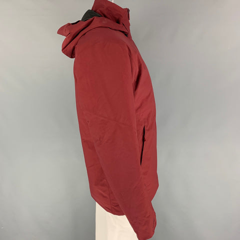 ARCTERYX Size M Burgundy Nylon Padded Jacket