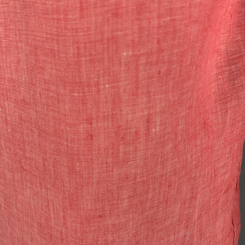 POLO by RALPH LAUREN Size S Orange Linen Long Sleeve Shirt