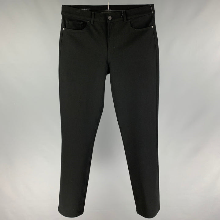 MISSION WORKSHOP Size 34 Black Cotton Blend Jean Cut Casual Pants