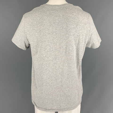 BURBERRY LONDON Size XXL Grey Heather Cotton T-shirt