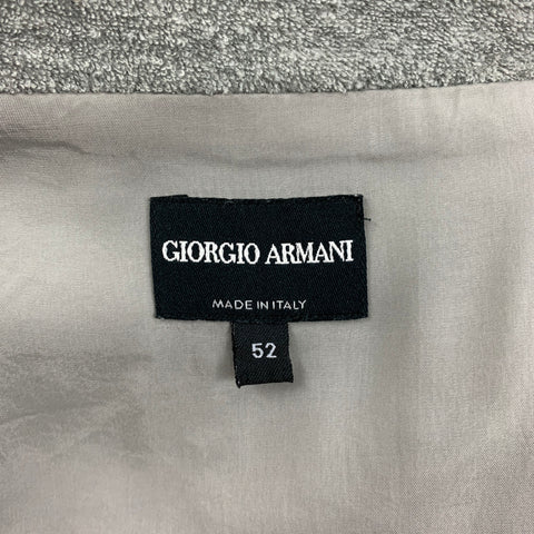 GIORGIO ARMANI Chest Size 42 Gray Cotton Blend Double Breasted Sport Coat