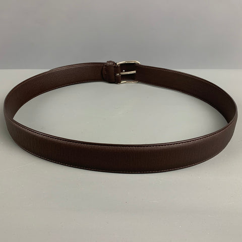 ANDERSON'S Size 38 Brown Leather Belt