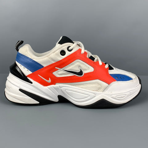 Zapatillas de deporte con cordones de nailon multicolor blanco talla 6,5 ​​de NIKE