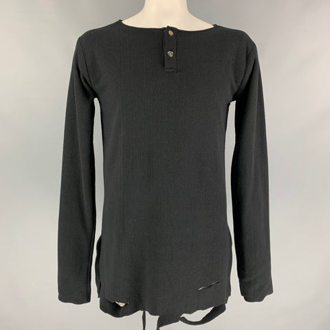 JEUNES EN BALACLAVA Taille XL Pull tunique en polaire noire
