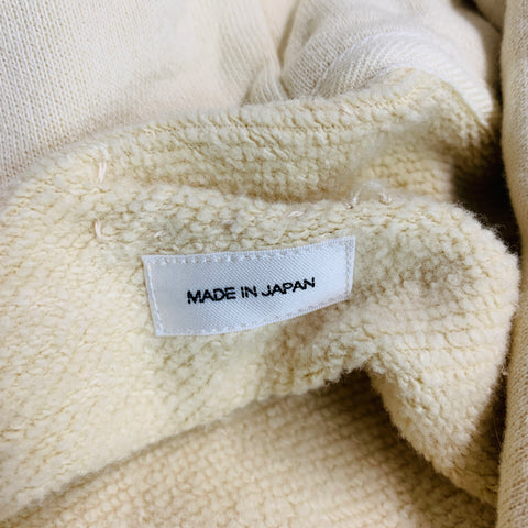 VISVIM Talla L -Amplus SB Sudadera con capucha- Sudadera con capucha de algodón amarillo