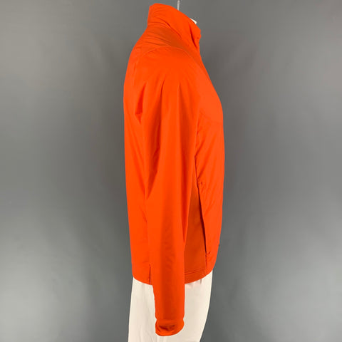 KJUS Size 42 Orange Polyamide Zip Up Jacket