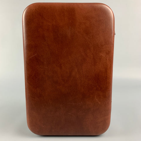 HODINKEE Tan Leather Watch Travel Bag
