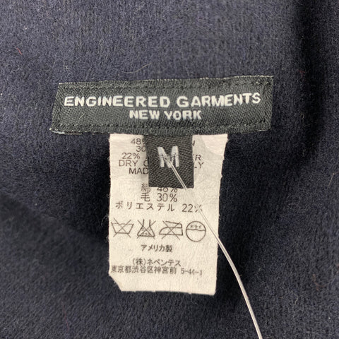 ENGINEERED GARMENTS Black Cotton Blend Beanie