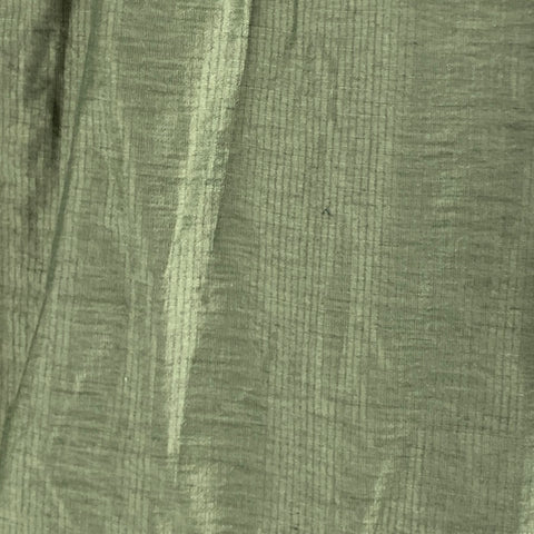 RICK OWENS SS23 Size 34 Green Linen Nylon Drop-Crotch Casual Pants