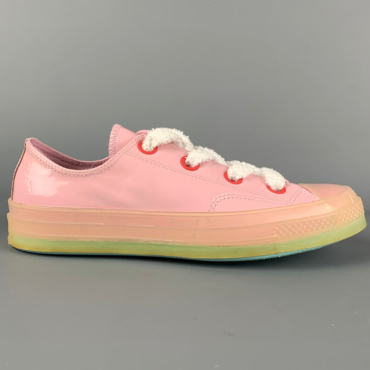 CONVERSE x J.W ANDERSON Size 10 Pink White Low Top Sneakers