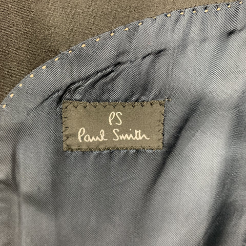 PS by PAUL SMITH Navy Size 36 Velvet Black Shawl Collar Dinner Jacket