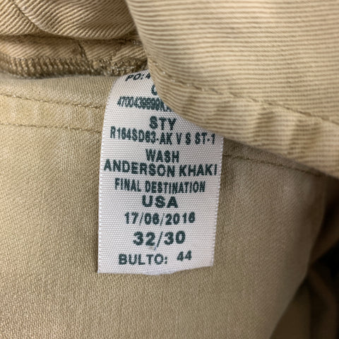 POLO by RALPH LAUREN Size 32 Khaki Cotton Jeans