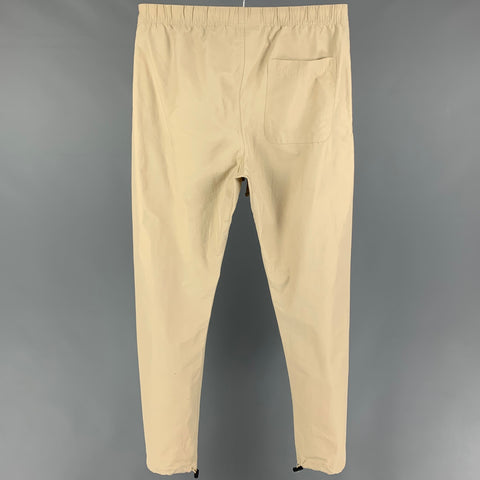 ESSENTIALS Fear Of God Size S Beige Nylon Drawstring Casual Pants