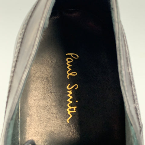 PAUL SMITH Size 8 Black Leather Lace Up Dress Shoes