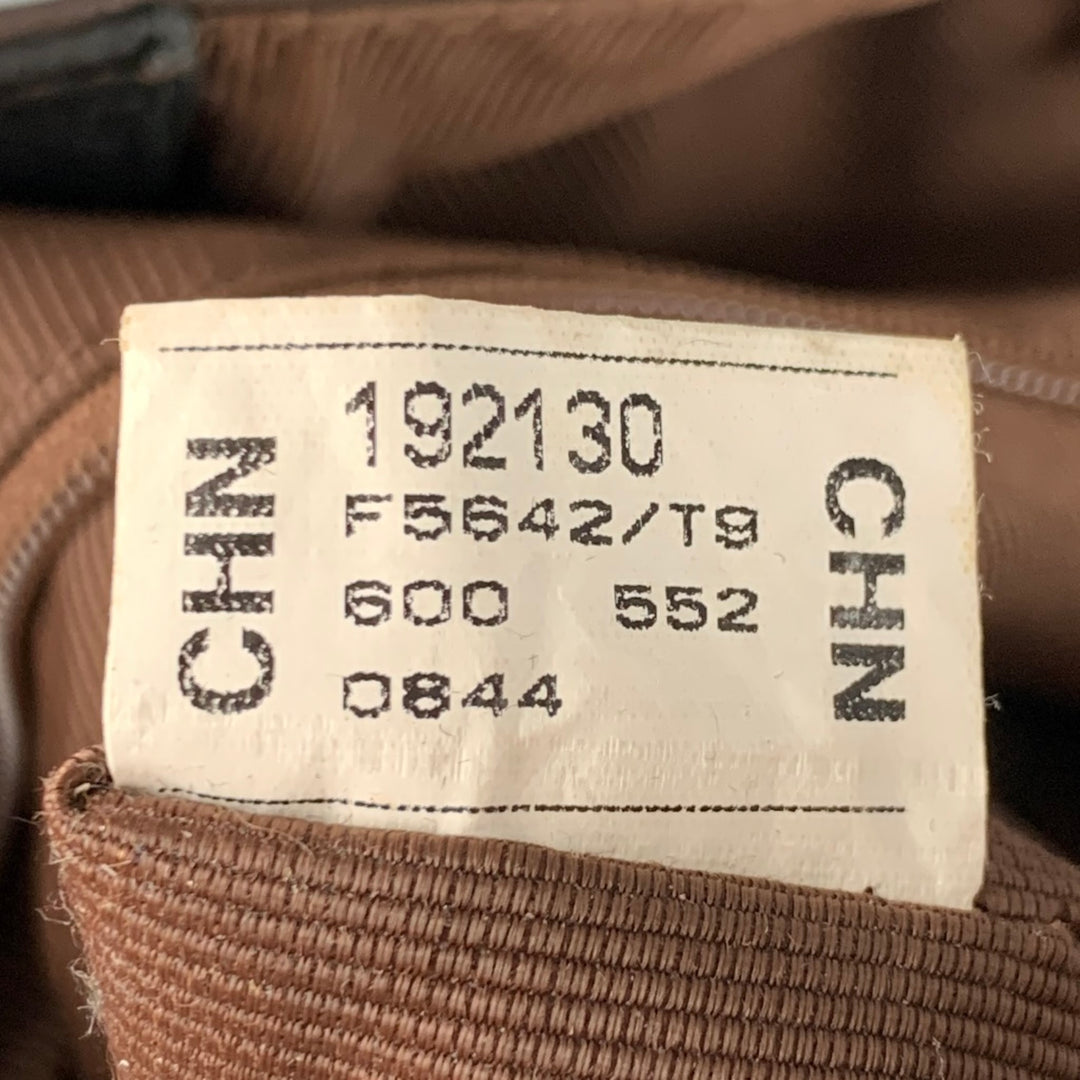 Vs Real Furla Bag Serial Number FURLA Brown Black Pebble Grain