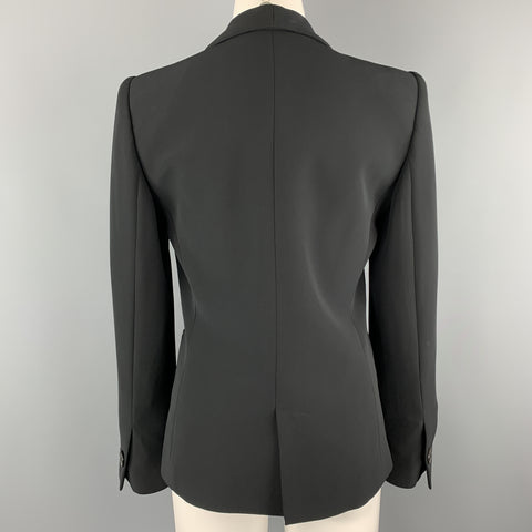 GIORGIO ARMANI Size M Black Shawl Collar Blazer