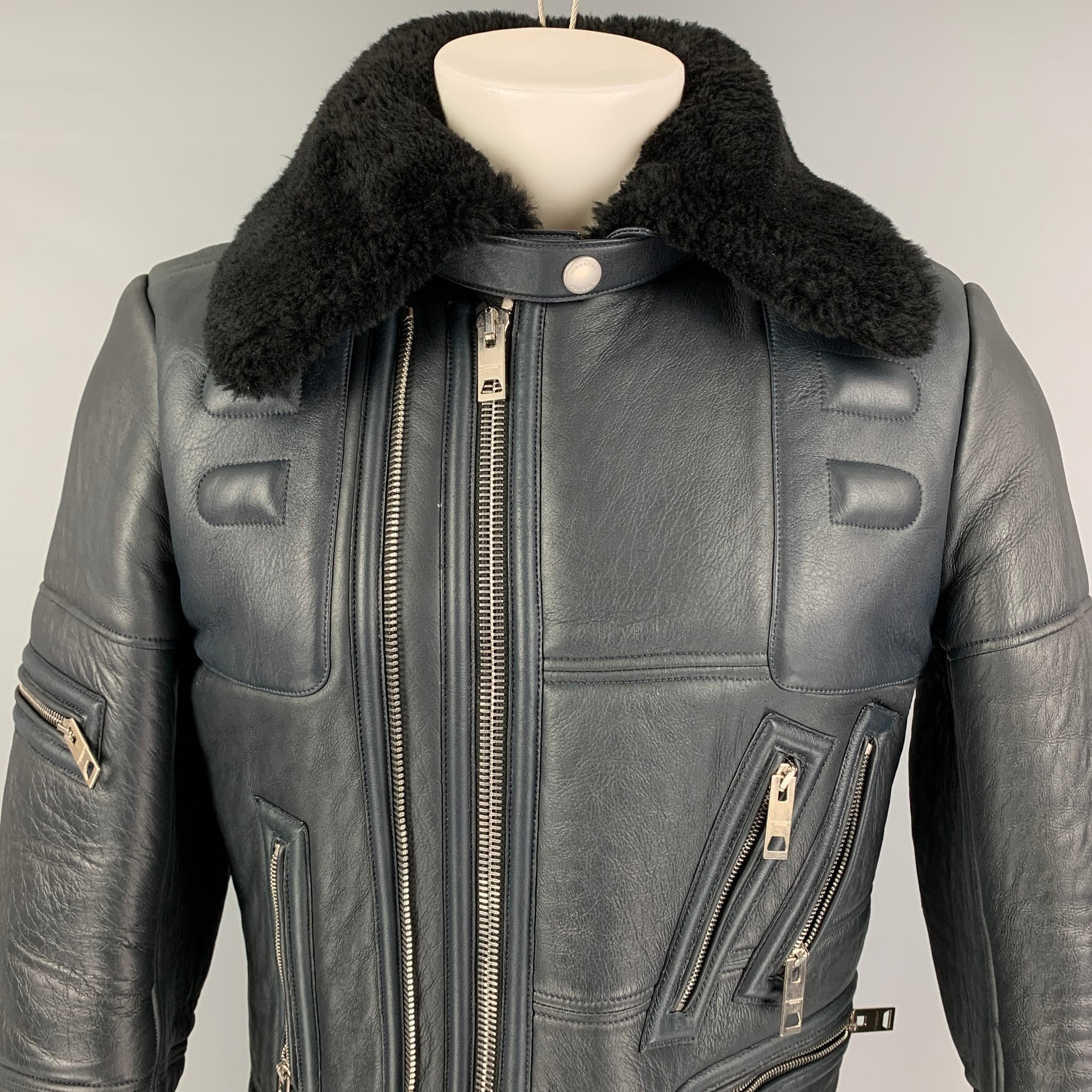 Burberry prorsum biker on sale jacket