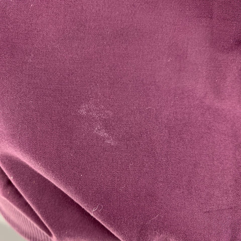 BARACUTA Talla 38 Chaqueta con cremallera de algodón burdeos