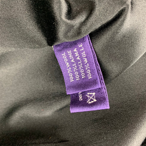 RALPH LAUREN Collection Size 2 Black Wool Tulip Skirt