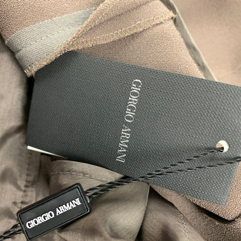 GIORGIO ARMANI Size 2 Taupe Triacetate Blend Dress Pants