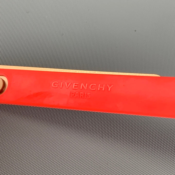 GIVENCHY GV 7016 Pink Gold Plastic Rubber Sunglasses