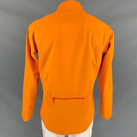 SEARCH AND STATE Size XL Orange Nylon S1-J Riding Jacket