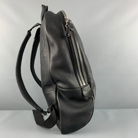 RAG & BONE Size Black Pebble Grain Leather Backpack