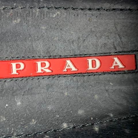 PRADA Size 9 Brown Black Animal Print Pony Hair Loafers