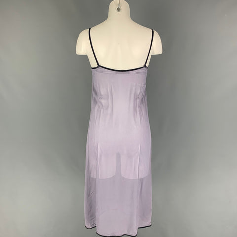 MIU MIU Size S Lilac Rayon Slip Dress