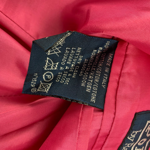 POLO by RALPH LAUREN Size L Pink Corduroy Cotton Notch Lapel Sport Coat