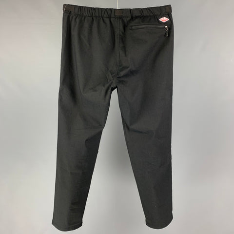 BATTENWEAR Size L Black Cotton Blend Elastic Waistband Climbing Pants