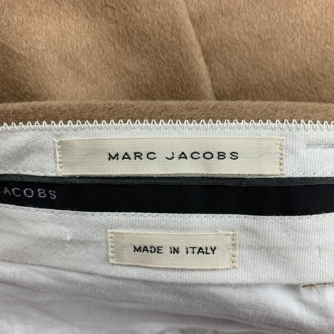 MARC JACOBS Size 34 Tan Camel Hair Zip Fly Dress Pants