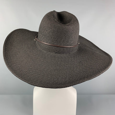 SAN DIEGO HAT Co. Dark Brown Woven Hat