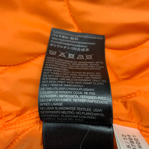 Y-3 x ADIDAS Size S Grey Orange Polyamide Blend Coat