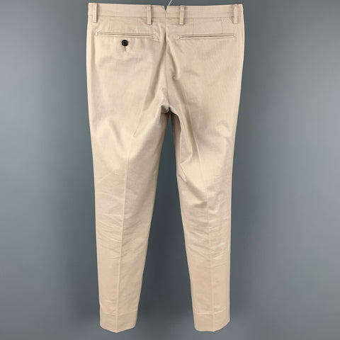 THE SUIT COMPANY Talla 30 Pantalones casuales de algodón caqui