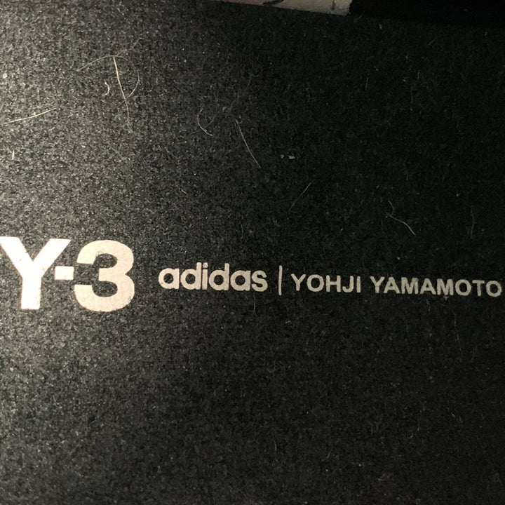 Y-3 Size 9.5 Black Mixed Materials Kozoko High Sneakers